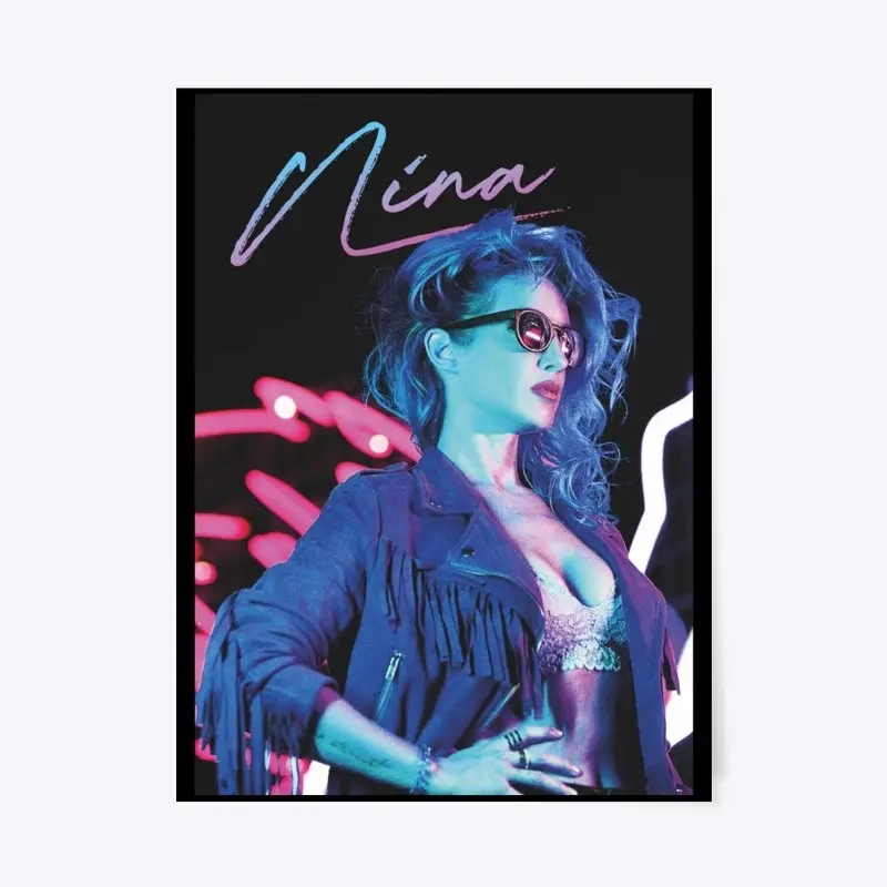 NINA Poster! (BLUE)